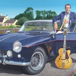 Jay Geils & his 1961 Ferrari & his Gibson Guitar - Chris Osborne