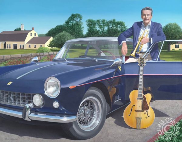 Jay Geils & his 1961 Ferrari & his Gibson Guitar - Chris Osborne