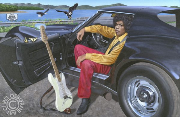 Chris Osbourne - Jimi Hendrix