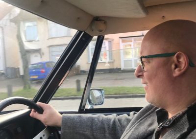 KIERON DRIVES GINGER BAKERS JENSEN FF
